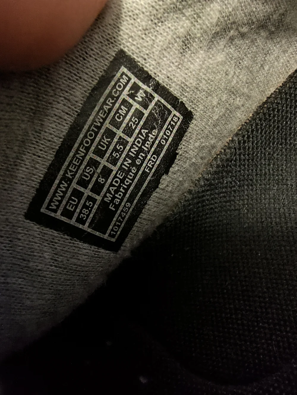Keen Kaci Slide Black and Gray Slip-On Clog - Picture 2 of 4